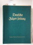 Deutsche Jägerzeitung: - Deutsche Jäger-Zeitung : 101. / 102.  Band, Juli 1933 bis März 1934, Nr. 27 bis Nr. 52 von 1933 bis Nr.  1 bis Nr. 12 von 1934 (38 Stück sowie 1 Inhaltsverz). : (Organ für Jagd, Schießwesen, Fischerei, Zucht und Dressur von Jagdhunden) :