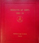 Collective - Register of Ships 1983-84 Nippon Kaiji Kyokai Tokyo