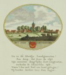 Ollefen - De Nederlandsche stads- en dorpsbeschrijver - Dorpsgezichten Nieuwenhoorn, Biert, Simonshaven - Ollefen & Bakker - 1793
