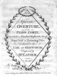 Latour, T.: - No. 3. A favorite overture for the piano forte in which is introduced the favorite air, of Hope told a flattering tale