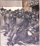 Willy Sluiter - Onrust over kiesrecht in Nederland op spotprent