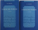 Hooft, P.C. - Lyrische poëzie. I Teksten & II Apparaat. Hooft, P.C. - Lyrische poëzie. I Teksten & II Apparaat.