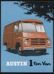 Austin - (AUTO FOLDER - CAR BROCHURE) Austin 1 ton Van