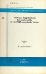 Jansen-Sieben, R. (ed.). - De pseudo-hippokratische Iatromathematika in vier Middelnederlandse versies.