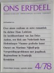 Deleu, Jozef e.a - Ons Erfdeel Algemeen-Nederlands Tweemaandelijks Kultureel Tijdschrift 21e jaargang nummer 4 1978