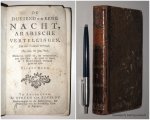 ANON., - De duysend en eene nacht, Arabische vertellingen. Uit het Fransch vertaalt. (Band 1 (van 4), inhoudende 1e, 2e en 3e deel).