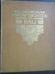NIEUWENKAMP, W. O. J. - Zwerftochten op Bali.-Zoowel  wat den tekst als de prenten betreft is dit boek een geheel omgewerkte tweede druk van "Zwerftochten op Bali" in 1910 verschenen.