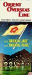 Orient Overseas Line - Brochure Orient Overseas Line ss Oriental Jade, ss Oriental Pearl