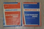 West, C. - Burgmuller etudes voor elektronisch orgel met twee klavieren en pedaaltoetsen Carlo West 1 + 2