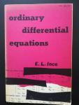 Ince, E.L. - Ordinary Differential Equations