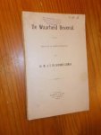 SAVORNIN LOHMAN, A.F. DE, - De waarheid bovenal. Een bezwaarschrift.