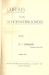 Leemans, A.J. en Wopkes, H.M. - Cursus voor Schoenverkoopers, 2 (losse) delen
