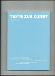 Tickner, Lisa e.v.a. - Texte zur Kunst. Juni 1999, 9. Jahrgang, Heft 34.