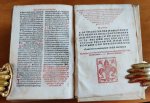  - Breviarium Romanum optime castigati. Venetiis in officina heredum Luce Antonij Junte Venice. (Heirs of Luce Antonij Junte).  [Iunte, Juntas or Giunta], 1551. Mense Januario. Rare breviary used by Franciscan monks