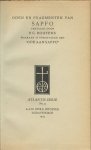 Boutens, P.C. - Oden en fragmenten van Sapfo. Waaraan is toegevoegd zijn "Ode aan Sapfo."
