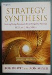 Wit, Bob de / Meyer, Ron - Strategy Synthesis / Resolving Strategy Paradoxes to Create Competitive Advantage