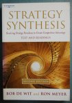 Wit, Bob de / Meyer, Ron - Strategy Synthesis / Resolving Strategy Paradoxes to Create Competitive Advantage Wit, Bob de / Meyer, Ron - Strategy Synthesis / Resolving Strategy Paradoxes to Create Competitive Advantage