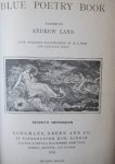 Lang, Andrew, (editor) - The blue poetry book Lang, Andrew, (editor) - The blue poetry book