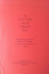  - De letter doet de geest leven. Bundel opstellen aangeboden aan Max de Haan