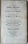 Heemskerk, Hermanus, uit Amsterdam - Specimen doctrinae theologicae, quo inquiritur in notionem [Griekse tekst] ex mente Jesu Christi [...] Amsterdam J.D. Sybrandi 1839