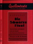 Schapke, Richard - Die Schwarze Front: Von den Zielen und Aufgaben und vom Kampfe der Deutschen Revolution Schapke, Richard - Die Schwarze Front: Von den Zielen und Aufgaben und vom Kampfe der Deutschen Revolution