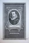 atelier Passe, Crispijn van de I (1564-1637), after Bailly, David (1584-1657) - [Portrait print of theologian/theoloog Festus Hommius] FESTUS HOMMIUS, 1715-1716.