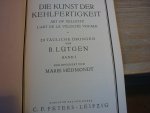 Lutgen; Bernard - Die Kunst der Kehlfertigkeit - Band I; Ausgabe fur hohe Stimme