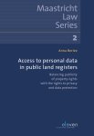 Anna Berlee - Access to Personal Data in Public Land Registers balancing Publicity of Property Rights with the Rights to Privacy and Data Protection
