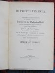 Elhorst, Hendrik Jan - DE PROFETIE VAN MICHA Proefscrift Godgeleerdheid Univ. van Amsterdam