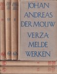 Mouw, Johan Andreas dèr - Verzamelde werken [6 dln., Brahman I + II, nagelaten gedichten + biogr. stukken, het absolute idealisme, verspreide geschriften]