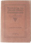 Tscheuschner, K. - Beschrijving van Albrecht Dürer's Houtsneegravuren