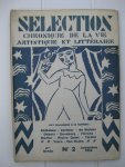 Tzara, Tristan e.a - Sélection chronique de la Vie Artistique et Littéraire.