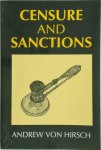 Von Hirsch, Andrew - Censure and Sanctions