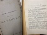 SURINGAR, P.H., - Bijzonderheden betreffende het leven van Dr. G.C. B. Suringar/De studiereis van Dr. Gerard Conrad Bernard Suringar na zijn bevordering tot artis obtetriciae doctor in 1824.