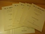 Mozart. W.A. (1756 – 1791) - Complete String Quintets; Editors: Ernst Hess, Ernst Fritz Schmid, Manfred Hermann Schmid
