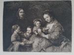 William Unger - Rembrandt - twintig etsen door William Unger (naar werk van Rembrandt)