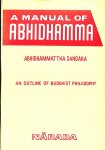 Sangaha, Abhidhammattha - A Manual of Abhidhamma