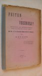 Savornin Lohman Jhr. Mr. A.F. de en Dr. F.L. Rutgers - FEITEN OF VERZINSELS ? Savornin Lohman Jhr. Mr. A.F. de en Dr. F.L. Rutgers - FEITEN OF VERZINSELS ?