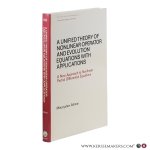 Altman, Mieczyslaw. - A Unified Theory of Nonlinear Operator and Evolution Equations with Applications. A New Approach to Nonlinear Partial Differential Equations.