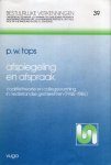 Tops, P.E.W.M. - Afspiegeling en afspraak : coalitietheorie en collegevorming in Nederlandse gemeenten (1946-1986).