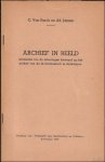 van Herck, C. [van Herck, Charles] Jansen, Ad. [Jansen, Adolf] - Archief in beeld (2e deel) : inventaris van de tekeningen bewaard op het archief van de S. Caroluskerk te Antwerpen