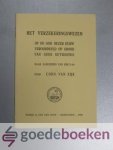 Eijk, Corn. van - Het verzekeringswezen --- Of de God dezer eeuw veroordeeld op grond van Gods getuigenis naar aanleiding van Job 12 vers 6b