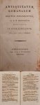 NIEUPOORT, HENDRIK - G.H. NEOPORTIO. - Antiquitatum Romanarum Brevis Descriptio, ex G. H. Neoportio concinnata, in usum scholarum, editio quarta.