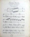 Spamer, Ludwig: - Fantaisie et rondeau sur des motifs favoris de l`opera Le cheval de bronze. Musique de D.F.E. Auber. Pour le piano forte par L. Spamer. Op. 10