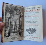 Seneca, Lucius Annaeus. - Classic literature 1713 I Tragoediae, ad editionem Gronovii emendatae. Cum notis Thomae Farnabii […] Amsterdam, Janssonius van Waesberge, 1713, [34]+371+[1] pp.