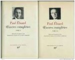 Éluard, Paul., Marcelle Dumas, Lucien Scheler - Oeuvres complètes ( 2 tomes)
