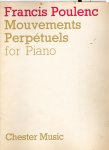 Polenc. francis - Mouvements Perpetuels for Piano