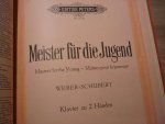 Beethoven; Schubert; Menselssohn; Schumann; Weber; Schubert; Brahms - Meister fur die Jugend, Klavierstucke 2-handig (Adolf Ruthardt)