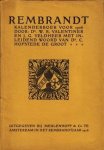(VELDHEER, J.G.). Wilhelm R. Valentiner - Rembrandt kalenderboek voor 1906. Met een inleidend woord van C. Hofstede de Groot.