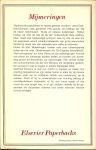 Bomans Jan Arnold Godfried van 2 maart 1913 in Den Haag geboren, tot 22 december 1971 - Mijmeringen .. Onze lieven heren op zolder, het is maar een advies & de kluizenaar van Cambridge en de vrolijke dominee... de haarlemse sabbatanen